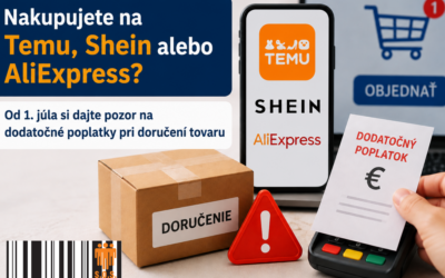Nakupujete na Temu, Shein alebo AliExpress? Od 1. júla si dajte pozor na dodatočné poplatky pri doručení tovaru